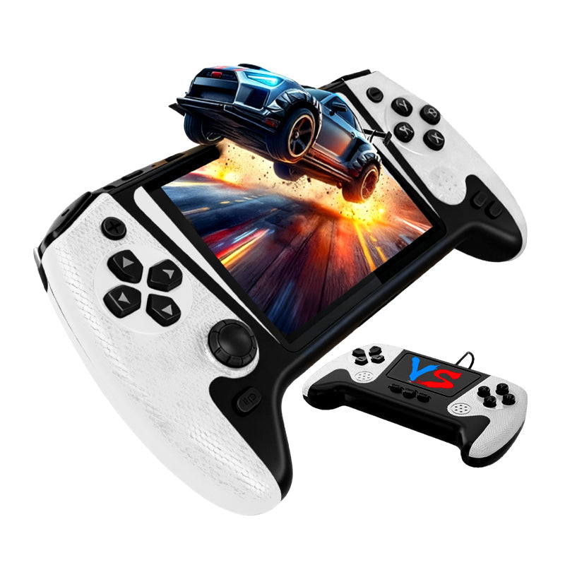 🎮 Φορητή, κλασική κονσόλα παιχνιδιών με μεγάλη οθόνη-SI