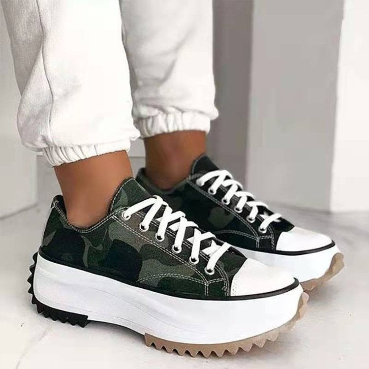 💝Ribotas išpardavimas su 50% NUOLAIDA🔥🔥Γυναικείο suvarstomi platforminiai sportbačiai su kulnais-LT