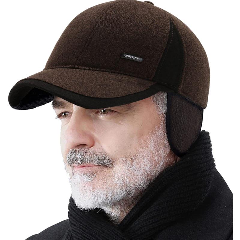 Ζεστό, ελαφρύ χειμερινό καπέλο μπέιζμπολ-SI
