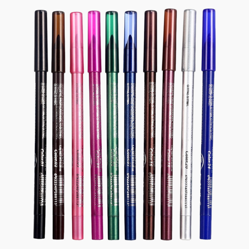 💕10 πολύχρωμα eyeliner σε μορφή τζελ-GR