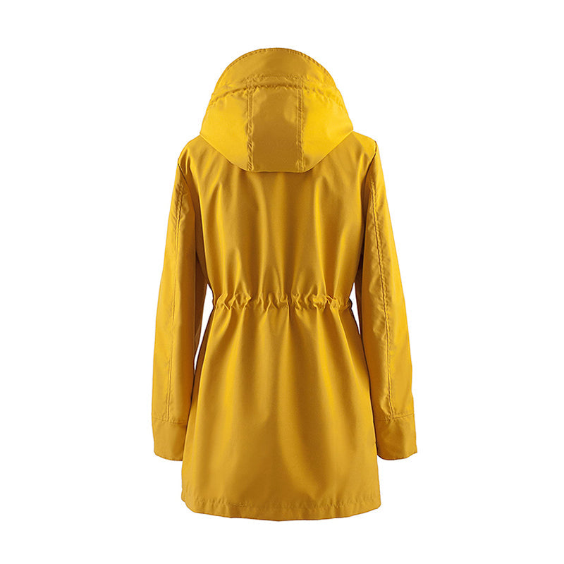 🧥50% popust🌧️💧 Preprosta, vodoodporna in vetrovno odporna jakna, vetrovno odporna jakna s kapuco🍃--SI