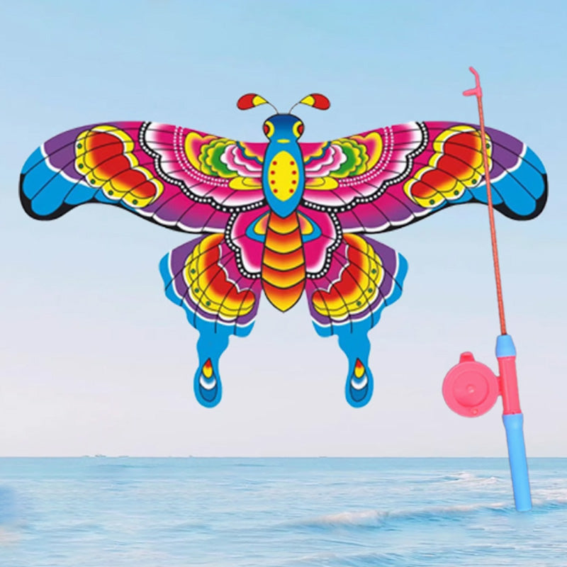 🎣🪁Inovativni zmaji za ribiško palico✨✨Enostavni za upravljanje, neskončna zabava na prostem za otroke!-SI
