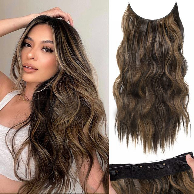 💖 ΤΩΡΑ 50% ΕΚΠΤΩΣΗ! 💁 Γυναικεία μακριά κυματιστή περούκα με ντεγκραντέ - φυσική εμφάνιση, ρυθμιζόμενο καπέλο, ανθεκτικές στη θερμότητα ίνες για καθημερινό styling 🌟📦-SI