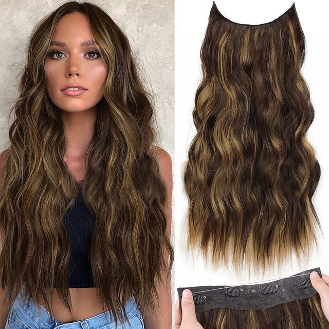 💖 ΤΩΡΑ 50% ΕΚΠΤΩΣΗ! 💁 Γυναικεία μακριά κυματιστή περούκα με ντεγκραντέ - φυσική εμφάνιση, ρυθμιζόμενο καπέλο, ανθεκτικές στη θερμότητα ίνες για καθημερινό styling 🌟📦-SI