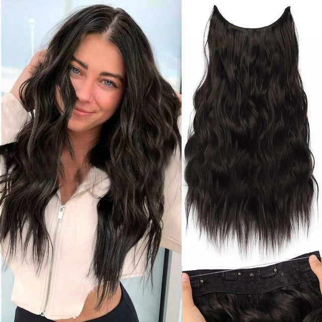 💖 ΤΩΡΑ 50% ΕΚΠΤΩΣΗ! 💁 Γυναικεία μακριά κυματιστή περούκα με ντεγκραντέ - φυσική εμφάνιση, ρυθμιζόμενο καπέλο, ανθεκτικές στη θερμότητα ίνες για καθημερινό styling 🌟📦-SI
