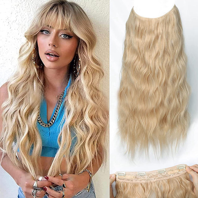 💖 ΤΩΡΑ 50% ΕΚΠΤΩΣΗ! 💁 Γυναικεία μακριά κυματιστή περούκα με ντεγκραντέ - φυσική εμφάνιση, ρυθμιζόμενο καπέλο, ανθεκτικές στη θερμότητα ίνες για καθημερινό styling 🌟📦-SI