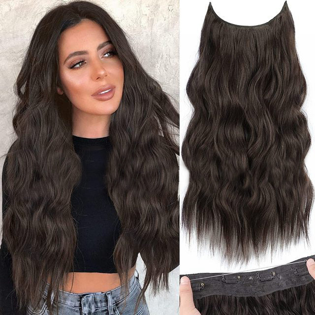 💖 ΤΩΡΑ 50% ΕΚΠΤΩΣΗ! 💁 Γυναικεία μακριά κυματιστή περούκα με ντεγκραντέ - φυσική εμφάνιση, ρυθμιζόμενο καπέλο, ανθεκτικές στη θερμότητα ίνες για καθημερινό styling 🌟📦-SI