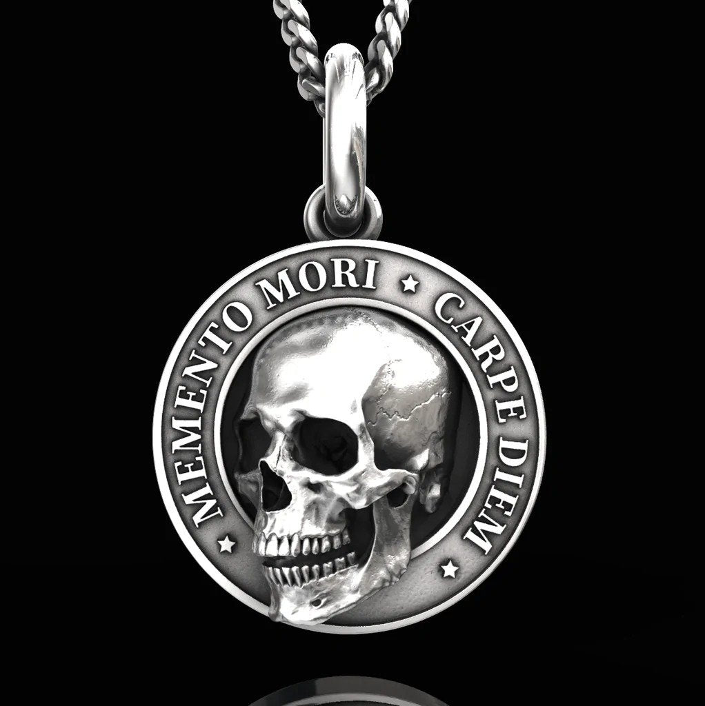 🔥Obesek iz lobanje Memento Mori-SI