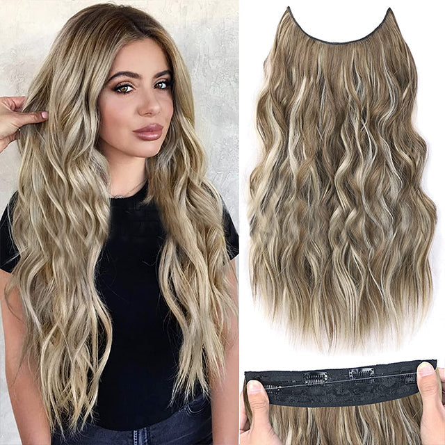 💖 ΤΩΡΑ 50% ΕΚΠΤΩΣΗ! 💁 Γυναικεία μακριά κυματιστή περούκα με ντεγκραντέ - φυσική εμφάνιση, ρυθμιζόμενο καπέλο, ανθεκτικές στη θερμότητα ίνες για καθημερινό styling 🌟📦-SI