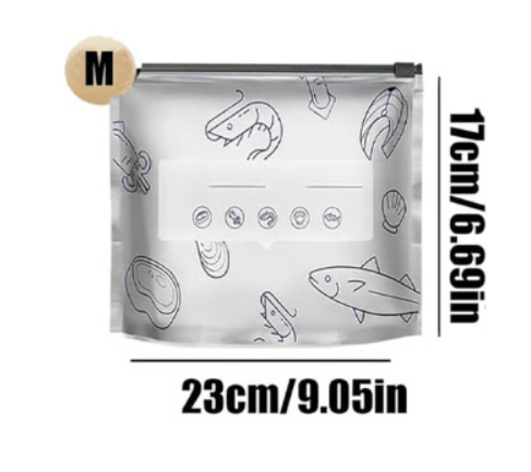 Bolsas de aluminio reutilizables para conservar la frescura: ¡el nuevo mejor amigo de tu cocina! 🍴✨-ES
