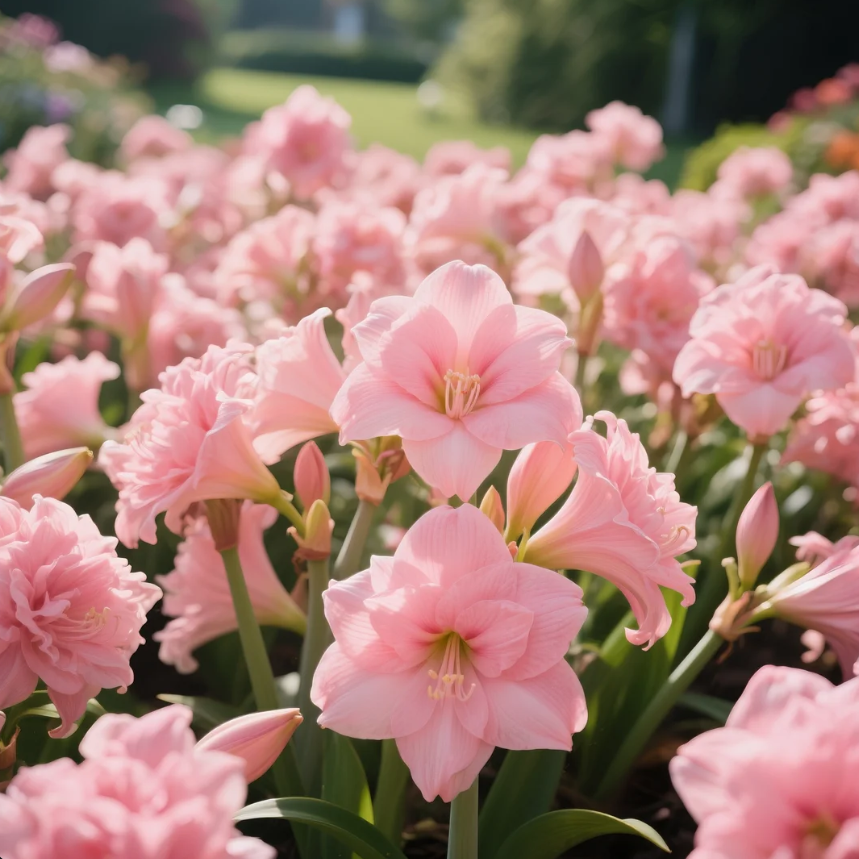 🌺Dvigubos amarilės su gėlių kvapu – žydi per 40 dienų-LT
