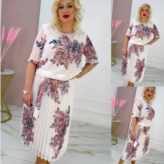 [🥇Φορέματα με τις μεγαλύτερες πωλήσεις]💥👗[S-5XL]Νέο μοντέρνο ανοιξιάτικο σετ 2025-SI 
