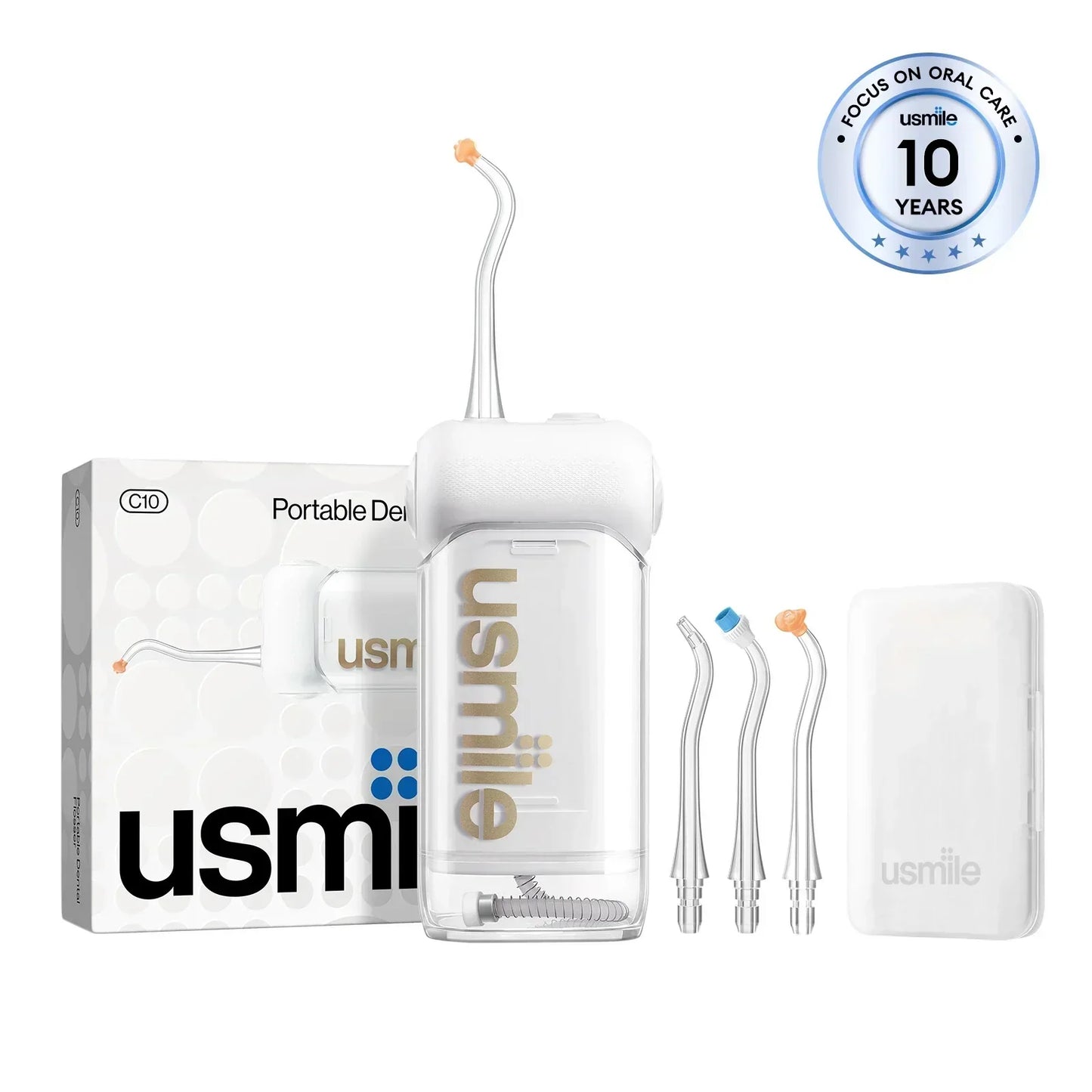 Prenosni zobni irigator Usmile C10-SI