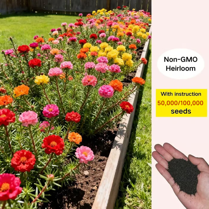 💫🌸KUPI 1, DOBI 1 GRATIS | Mahovna vrtnica🌿Semena trajnic z dodatkom za rast rastlin-SI