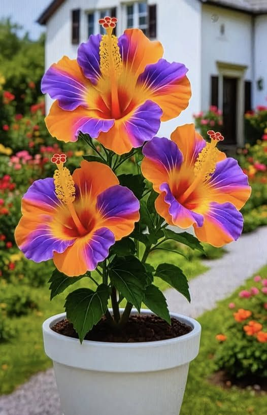 Redke čebulice hibiskusa – lončnice, balkon, zimska sajenje-SI