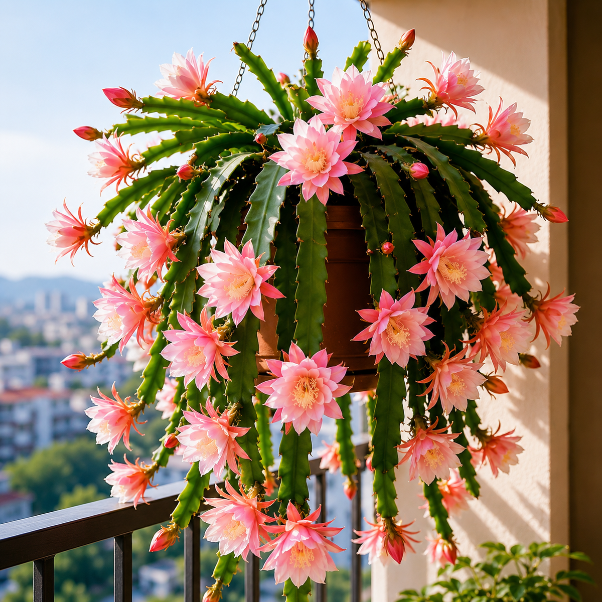 💫 Redki kaktus orhideje Epiphyllum 🌸 Redka roža, ki jo vsi občudujejo-SI