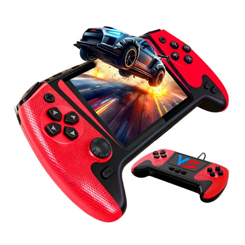 🎮 Φορητή, κλασική κονσόλα παιχνιδιών με μεγάλη οθόνη-SI