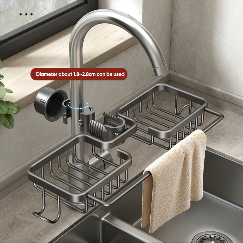 【🔥Νέα προϊόντα 2025】💧Αδιάβρωτη βρύση αλουμινίου - πρακτική αποθήκευση δίπλα στον νεροχύτη-GR