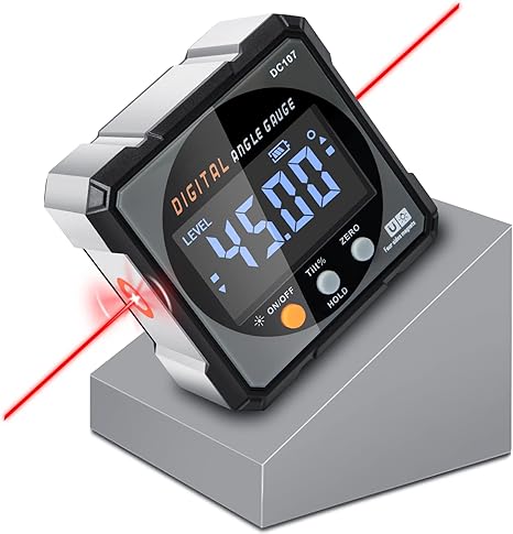 Pousbo® Mini LCD digitalni kotni inklinometer-SI