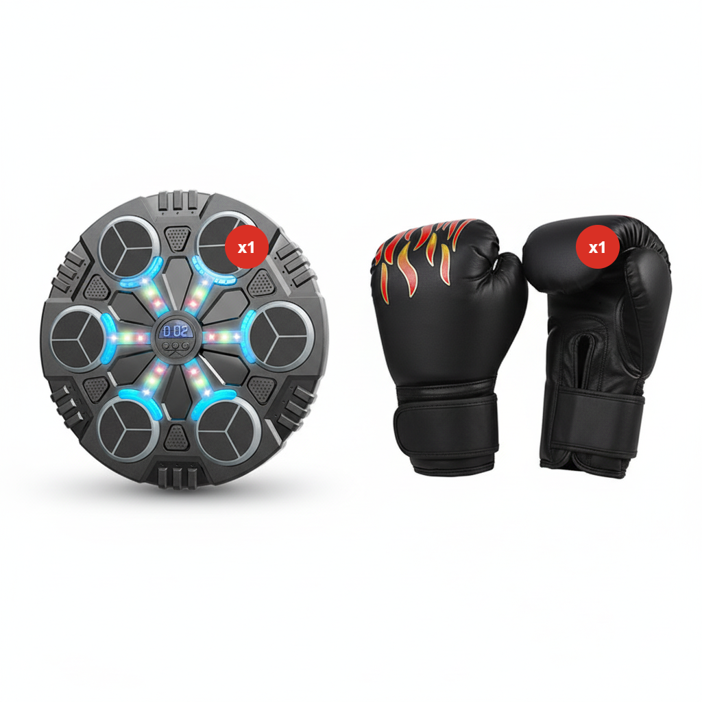 🥊🎶 Bluetooth προπονητής μουσικής πυγμαχίας για παιδιά - απολαύστε τη διασκέδαση και την άσκηση στο σπίτι 🔥✨-SI 