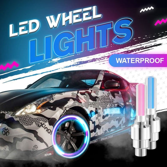 🌈 💡 Αδιάβροχα φώτα ποδηλάτου LED 【✨ 1+3 δωρεάν】-SI
