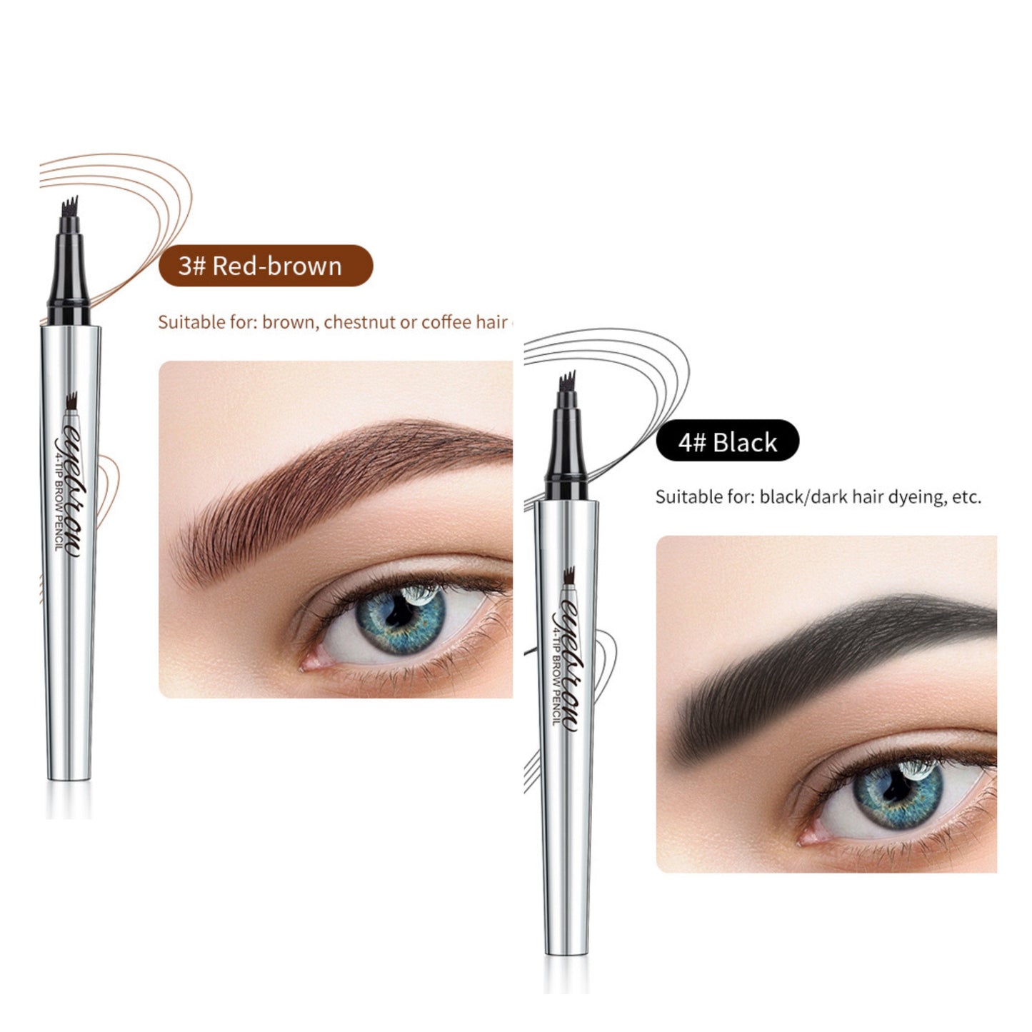 Vandeniui 3D Microblading antakų rasiklis (2 vnt.)-LT