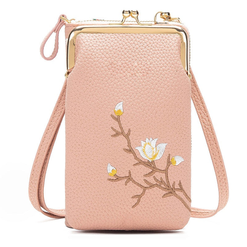 🔥👛Ženska denarnica za mobilni telefon čez telo🌸-SI