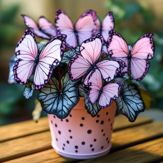 💥 Naujosios begonijos 🦋 Drugelių begonijų sėklos 🌱 Bonsai, kokio dar nematėte-LT