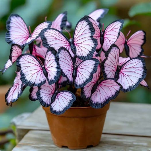 💥 Naujosios begonijos 🦋 Drugelių begonijų sėklos 🌱 Bonsai, kokio dar nematėte-LT