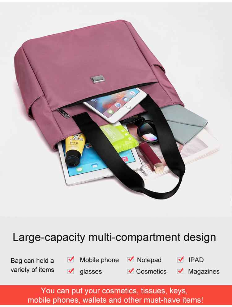 🔥Vodoodporna najlonska torba za čez ramo z veliko prostornino in več žepi👜-SI