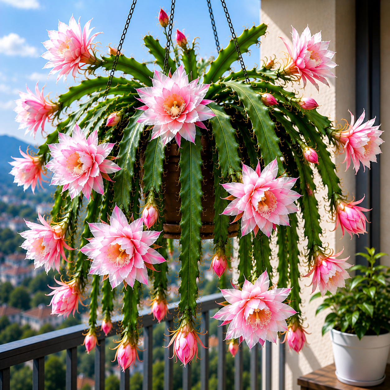 🌸 Cactus orquídea Epiphyllum raro: impresionantes flores exóticas-ES