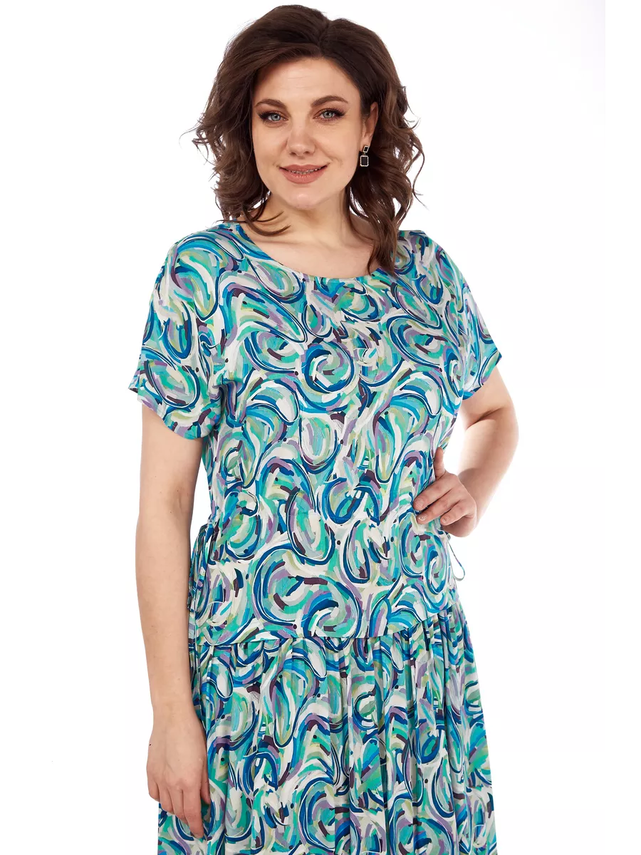 🔥Geriusias išpardavimas🔥🌺Vasarinė σιφόν φόρεμα su raštu👗-LT 