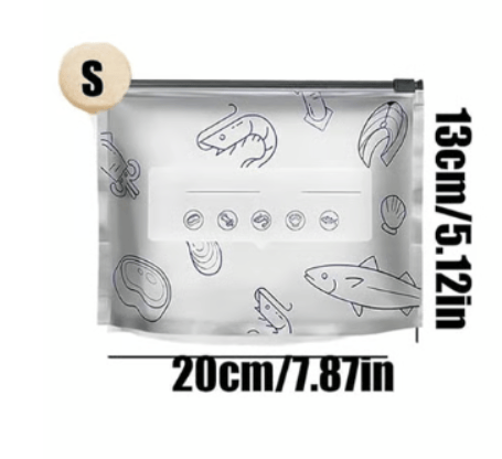 Bolsas de aluminio reutilizables para conservar la frescura: ¡el nuevo mejor amigo de tu cocina! 🍴✨-ES
