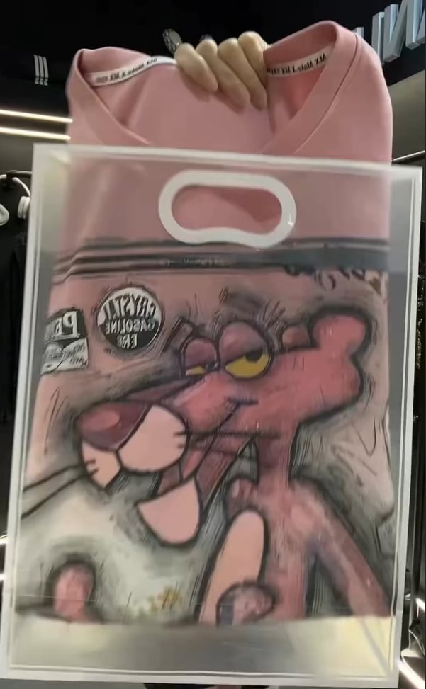 🩷Zavingi megztiniai su Pink Panther raštu-LT 