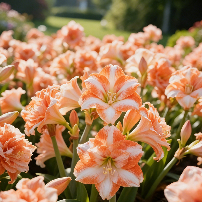 🌺Dvigubos amarilės su gėlių kvapu – žydi per 40 dienų-LT