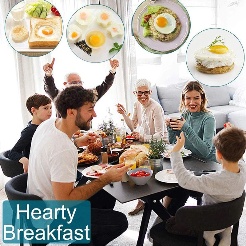 Zavi kietai virtų kiauņši formelė 🥚🥚 4 μονάδες/komplektas su teptuku-LT