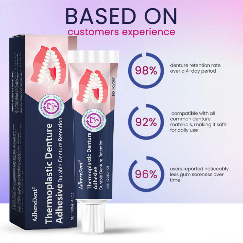 （🔥Kupite 1, dobite 1 gratis🔥）AdhereDent termoplastično lepilo za proteze, trajna fiksacija proteze-SI
