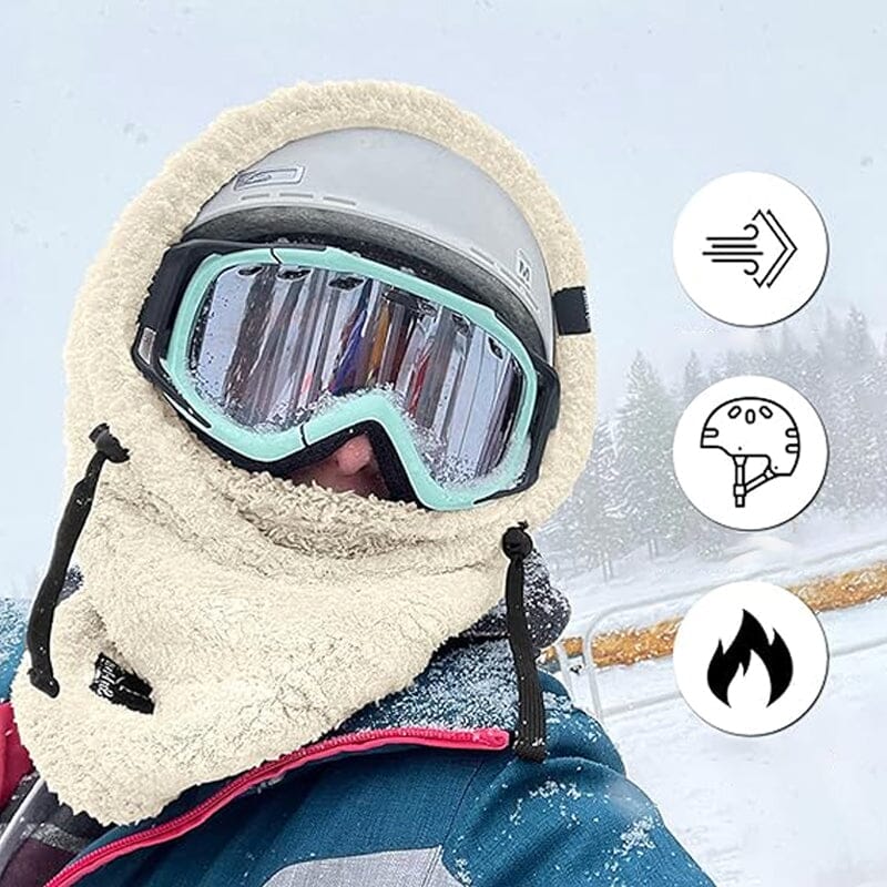 🏂 Šalikas su gobtuvu apsaugo nuo vėjo ir šalčio✨✨✨