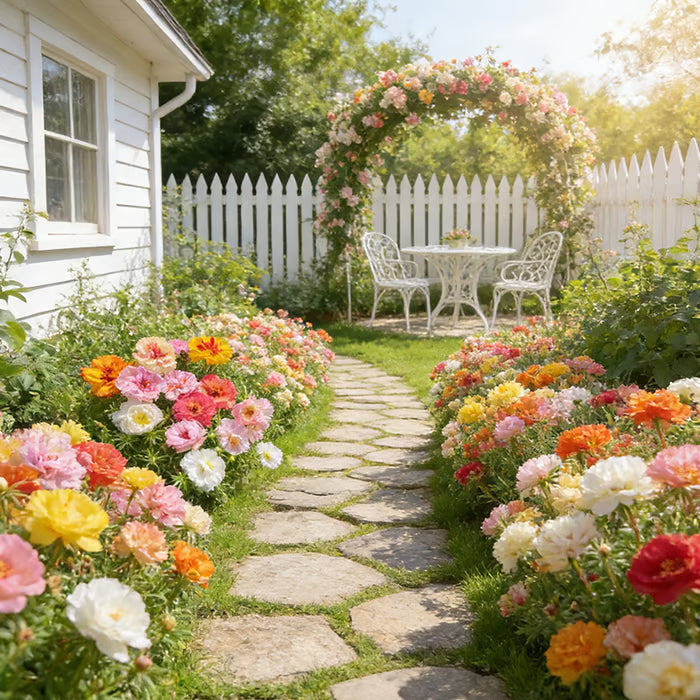 💫🌸KUPI 1, DOBI 1 GRATIS | Mahovna vrtnica🌿Semena trajnic z dodatkom za rast rastlin-SI