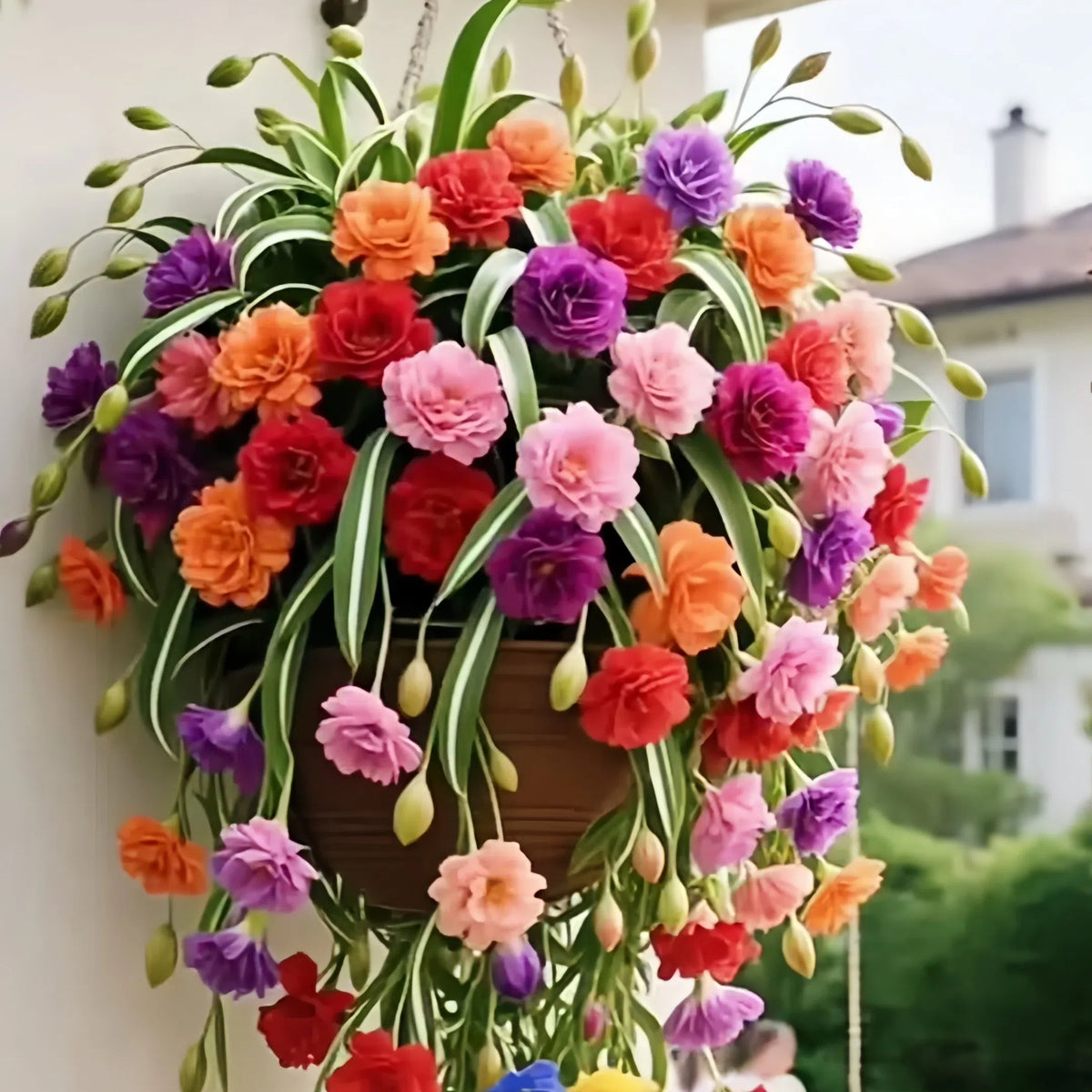 „Grand Bloom“ voratinklinio augalo sėklos / svogūnėliai 💐 Gamtos kabantis spalvų ir grakštumo šedevras-LT