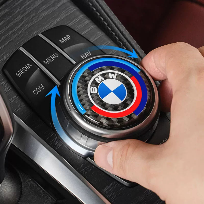 Dekorativna nalepka za gumb multimedijskega sistema BMW-SI