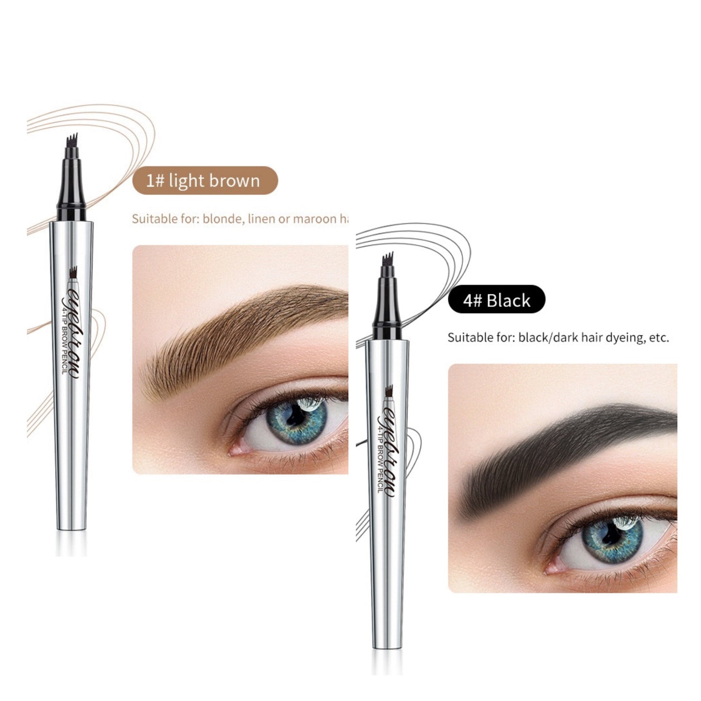 Vandeniui 3D Microblading antakų rasiklis (2 vnt.)-LT
