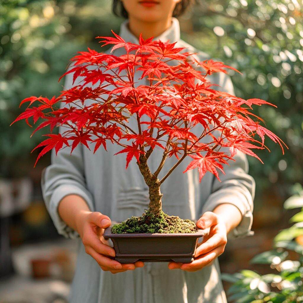 Vrhunska semena japonskega rdečega javorja – več kot 30 semen s spektakularno škrlatno barvo 🍁-SI