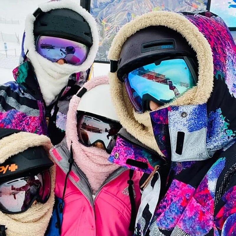 🏂 Šalikas su gobtuvu apsaugo nuo vėjo ir šalčio✨✨✨