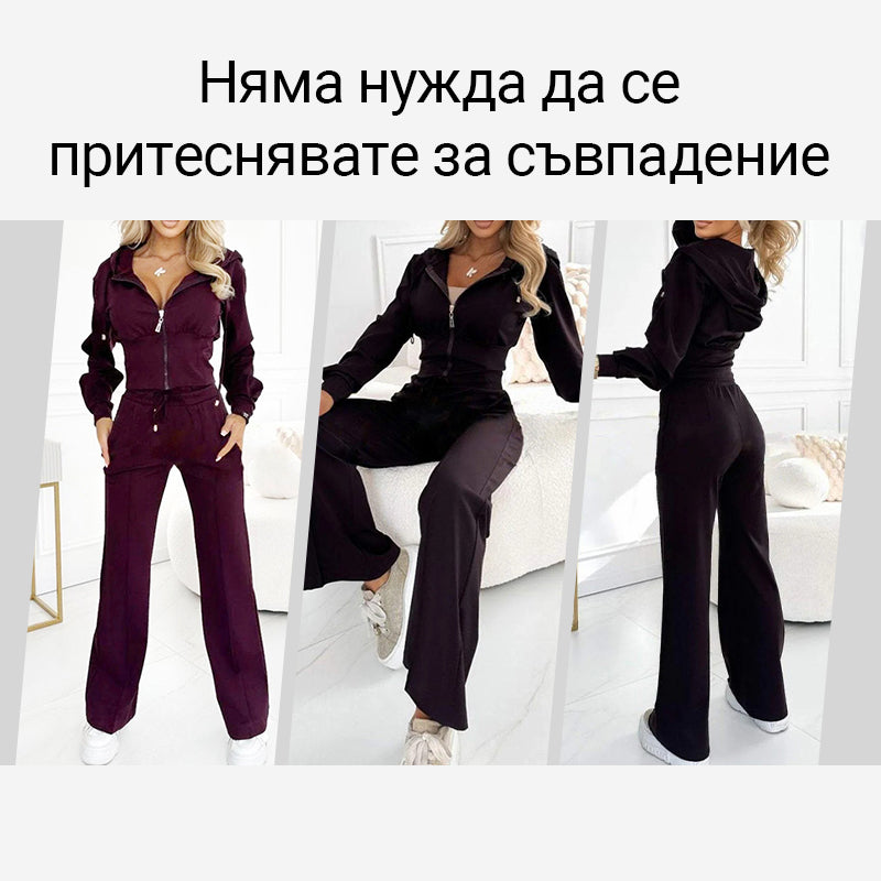 🎁Γυναικεία αθλητική φόρμα δύο τεμαχίων-GR 