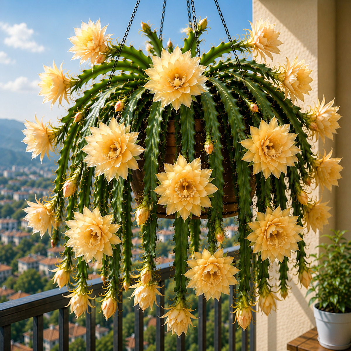 🌸 Cactus orquídea Epiphyllum raro: impresionantes flores exóticas-ES