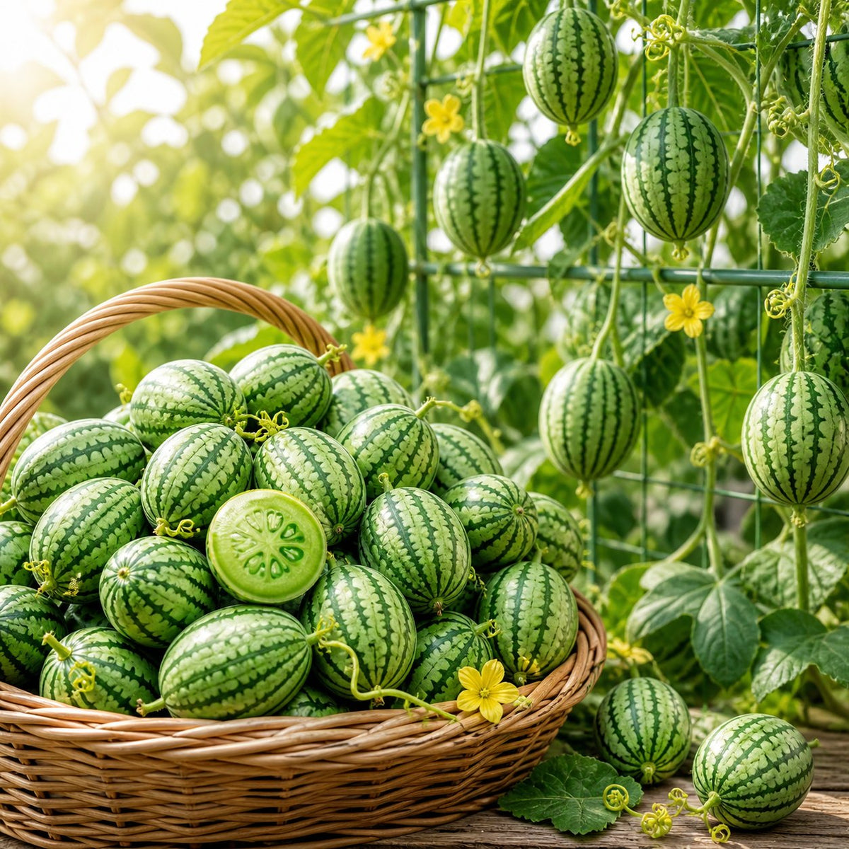 🍉Užsiauginkite miniatiūrinių arbūzų sėklų namuose – mielos, gaivios ir lengvai auginamos!-LT