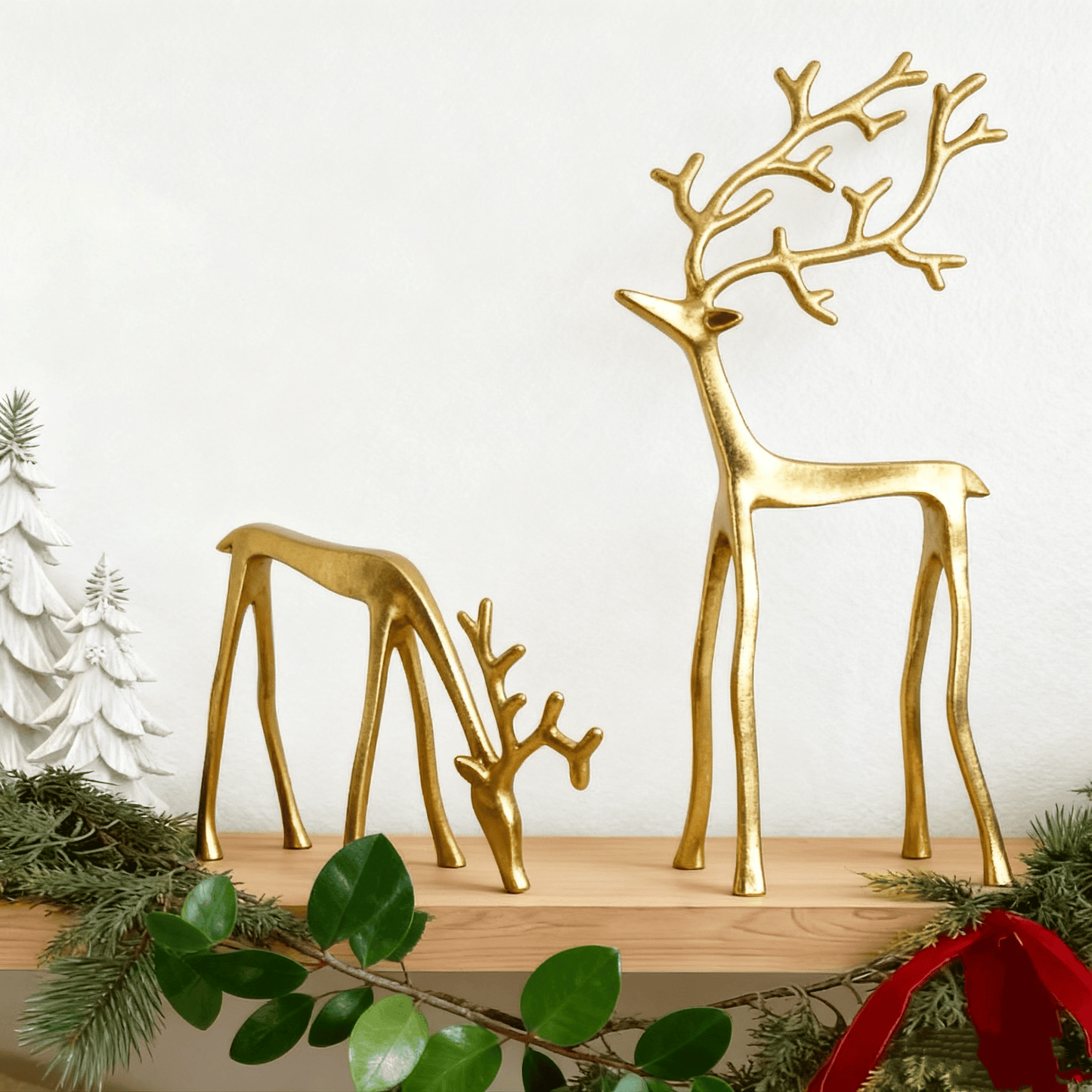 🎅Kalėdų bestselleris 🦌 Juodojo elnio figurėlė, διακόσμηση kalėdinė-LT 
