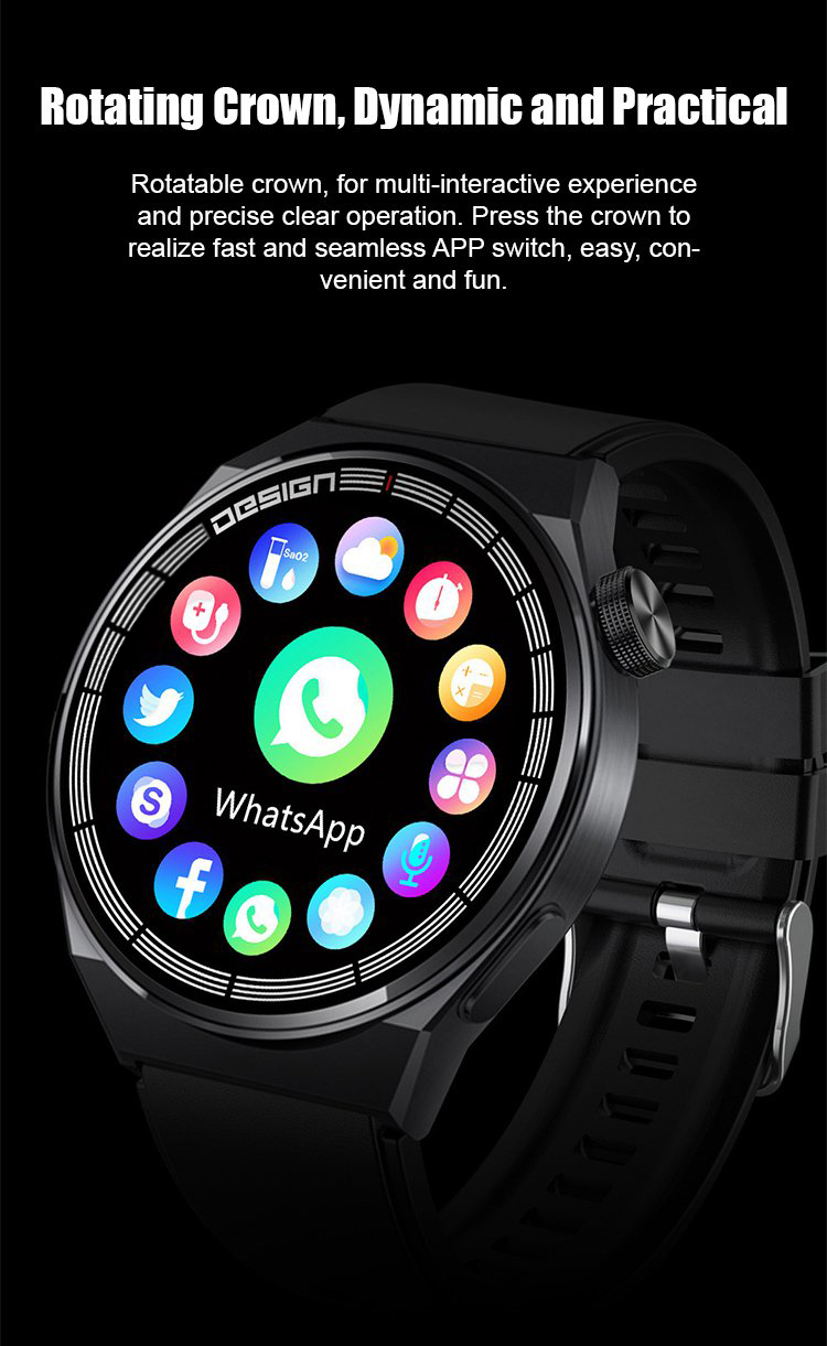 ⏰ Ierobezota laiko tákajums！⌚ GT8 Sports Smart Watch