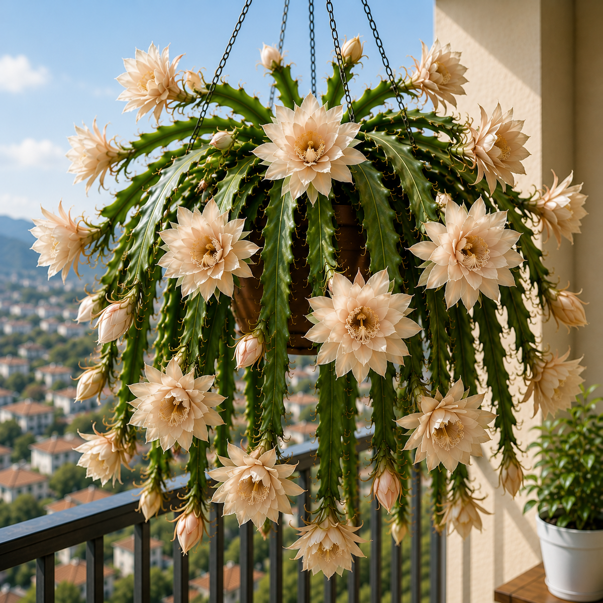 🌸 Cactus orquídea Epiphyllum raro: impresionantes flores exóticas-ES
